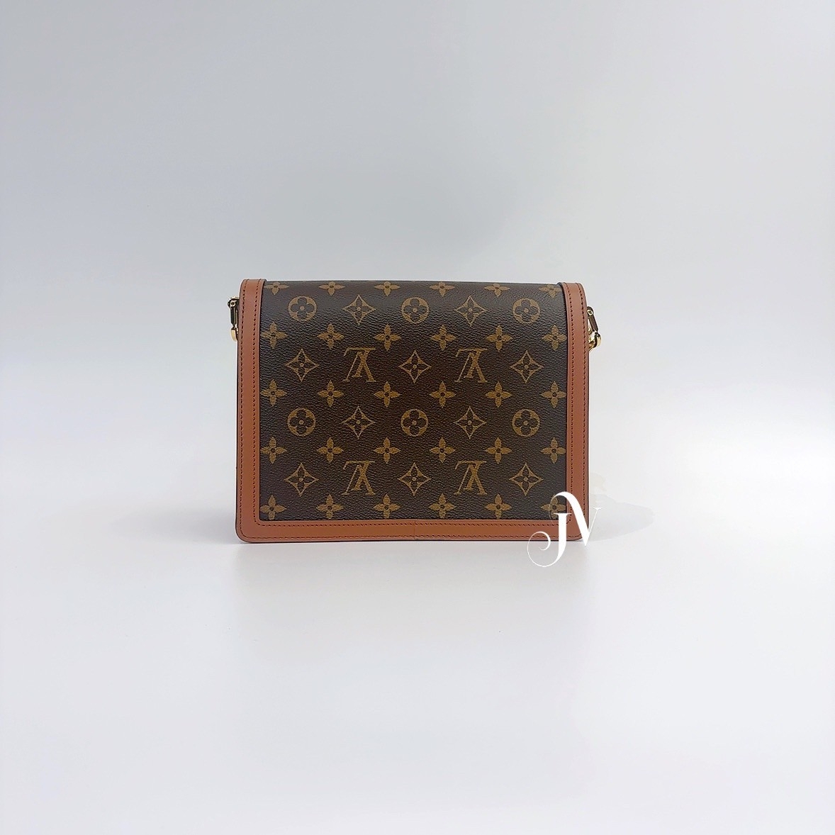 LOUIS VUITTON Dauphine MM Shoulder Bag M45958 Monogram Reverse